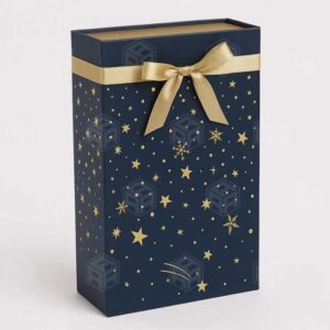 Ribbon‑Tie Collapsible Gift Box